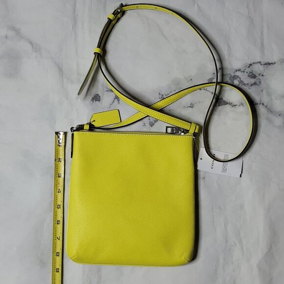 Coach Mini Rowan Bright Yellow Purse - Picture 4 of 4